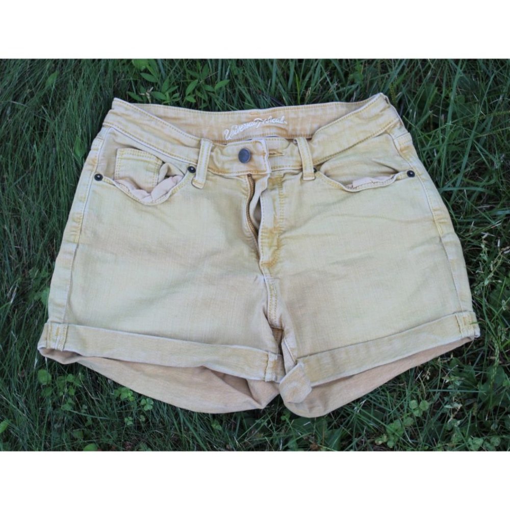 UNIVERSAL THREAD High Rise Yellow Shorts